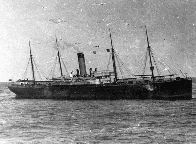 Titanic ciernobiela fotka