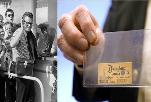 Dave MAcPherson, prvý návštevník Disneylandu dostal parádny dar
