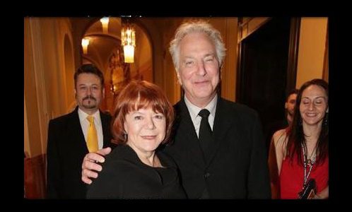 Alan Rickman s touto ženou chodil 40 rokov