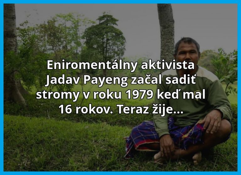 Aj toto je spôsob, akým môže človek prežiť život