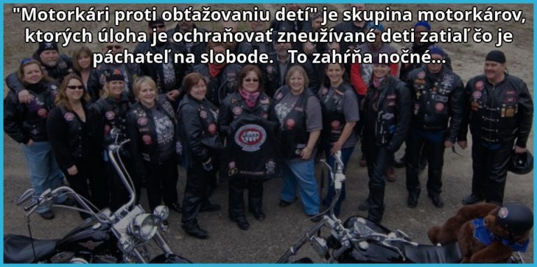 Nie každý motorkársky „gang“ je rovnaký