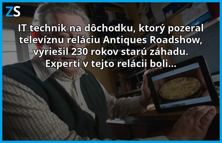 IT technik na dôchodku vyriešim 230 rokov starú záhadu