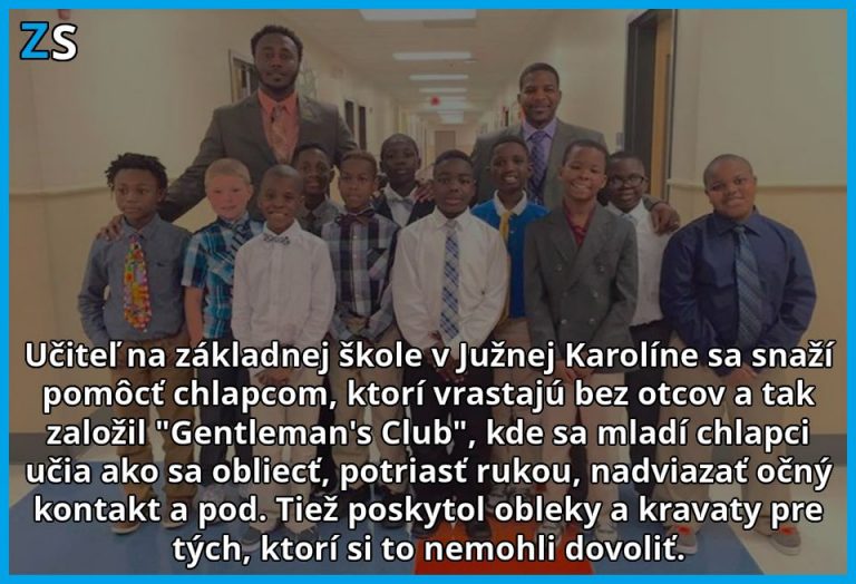 Učiteľ sa rozhodol pomôcť chlapcom, ktorí vyrastajú bez otcov