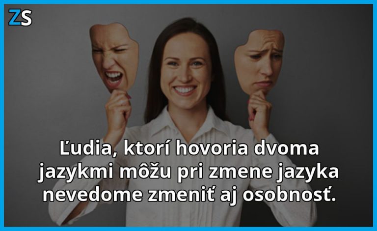 Ľudia, ktorí ovládajú 2 jazyky