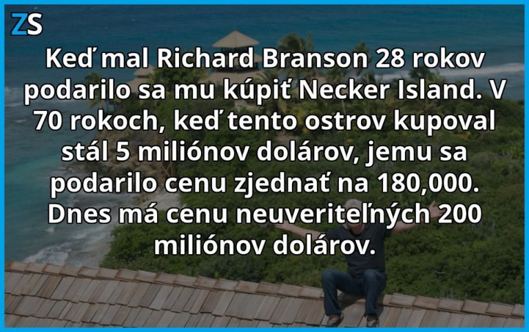 Takýto obchod sa podarí málo komu