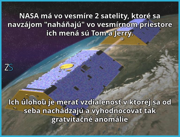 Satelity, ktoré sa naháňajú