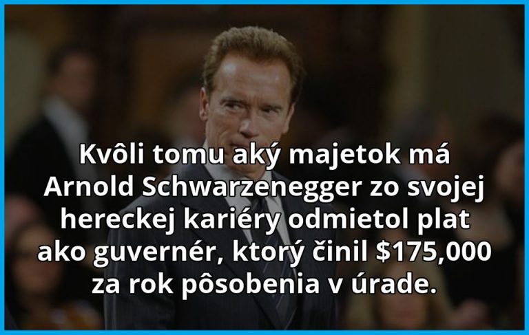 Arnold Schwarzenegger ako guvernér