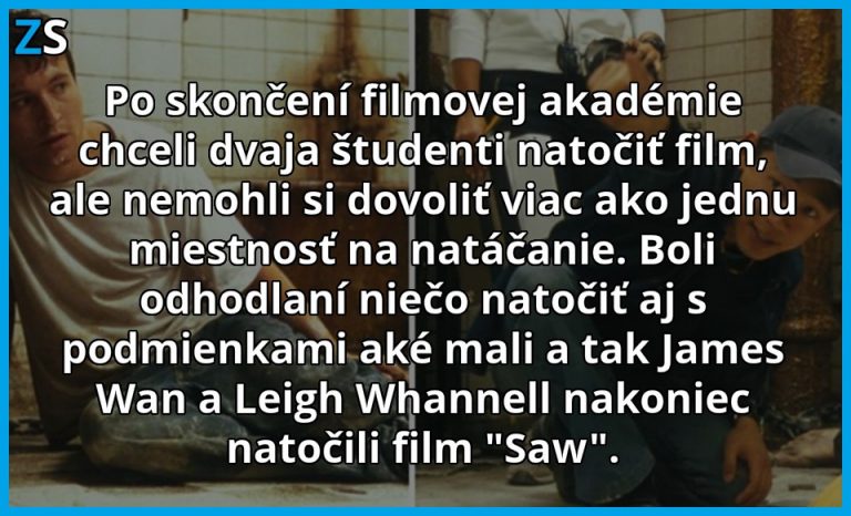 Dvaja čerstvo doštudovaní filmári chceli natočiť film