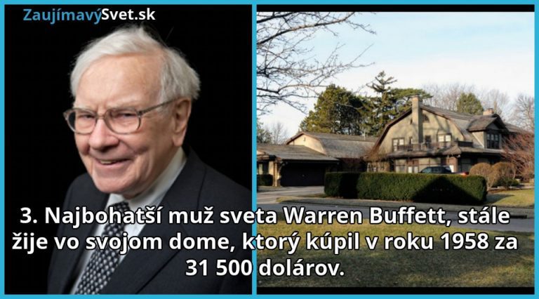 Warren Buffet a jeho dom