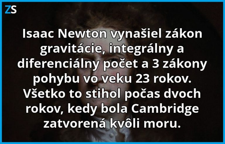 Isaac Newton a jeho aktívne obdobie