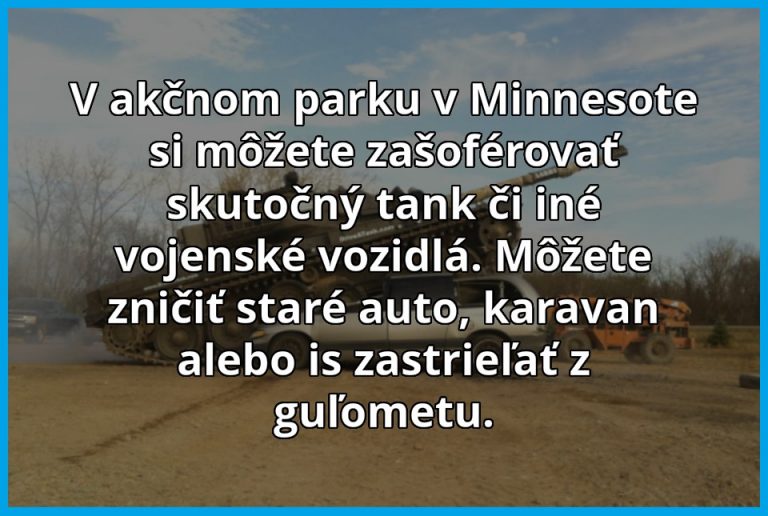 Akčný park v Minnessote