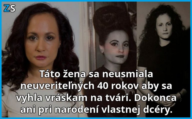 40 rokov bez náznaku úsmevu