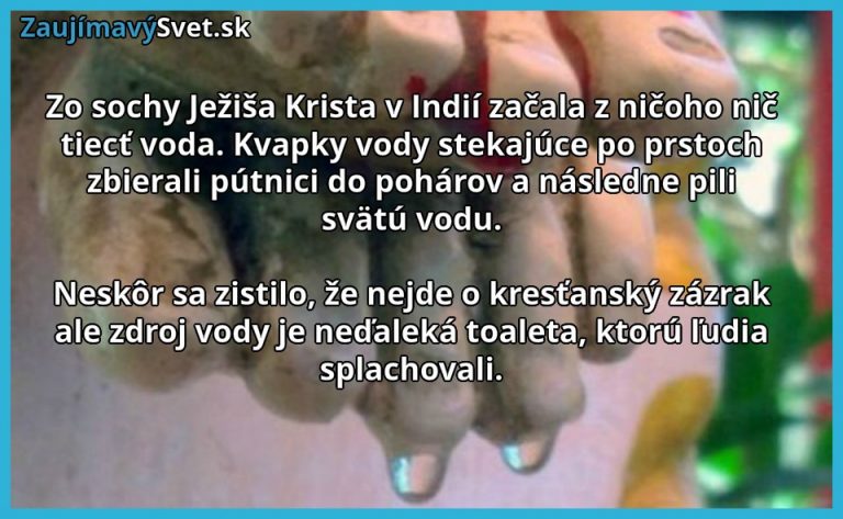Naozajstný zázrak ?