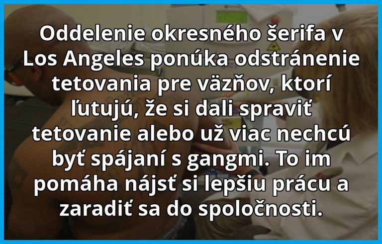 Polícia v Los Angeles takto pomáha bývalým väzňom vrátiť sa do spoločnosti