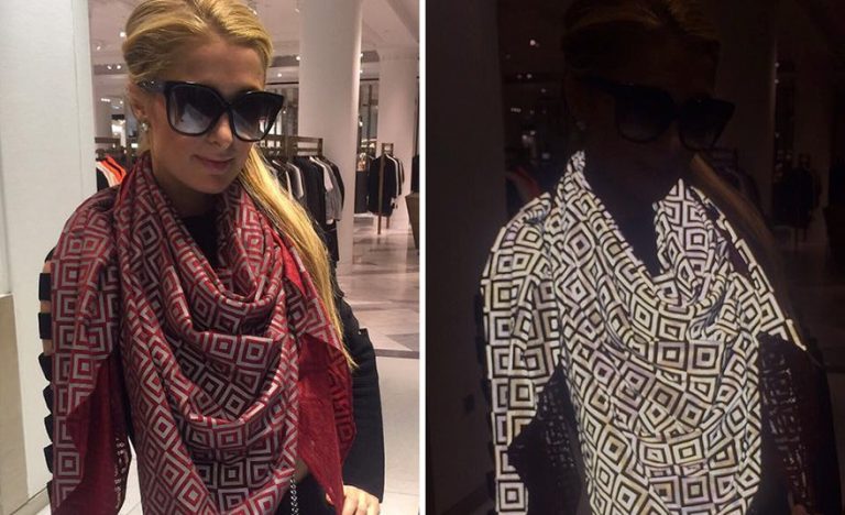 Šatka, vďaka ktorej budú mať celebrity pokoj od otravných Paparazzi