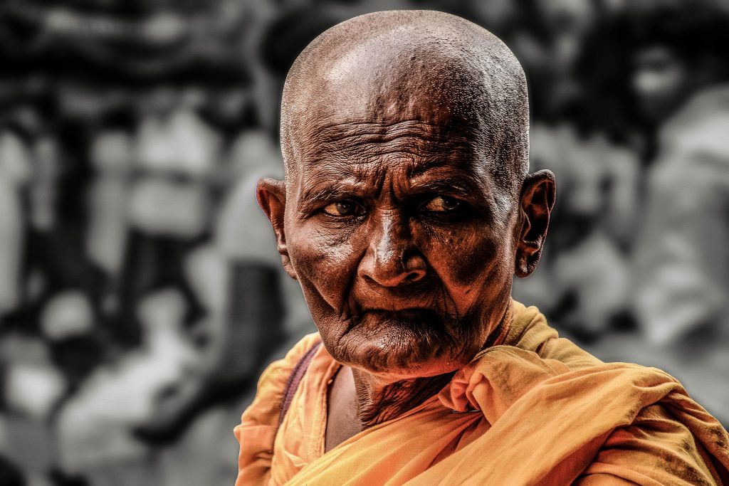 budhisticky mnich