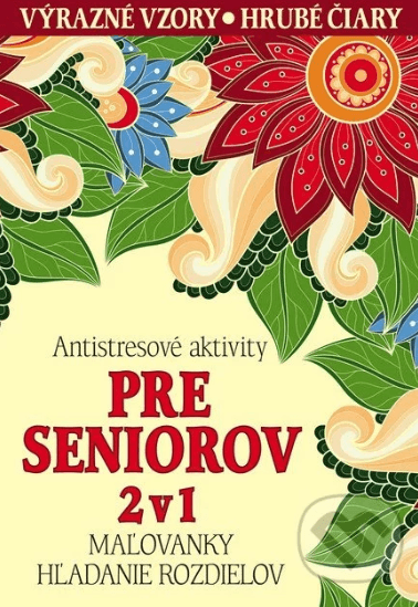 Antistresové omaľovánky pre seniorov