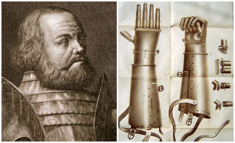 Götz of the Iron Hand – Nemecký rytier, ktorému vyrobili 2 železné ruky aby pokračoval v boji