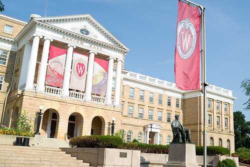 Bascom Hall by Phil Roeder University of Wisconsin-Madison fotografia