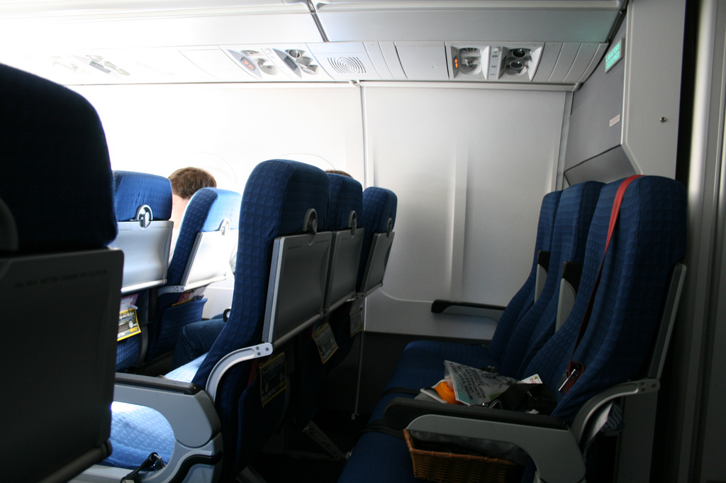 plane seats fotografia