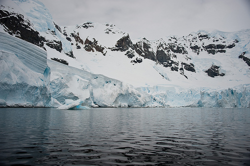 glaciers antarctica fotografia