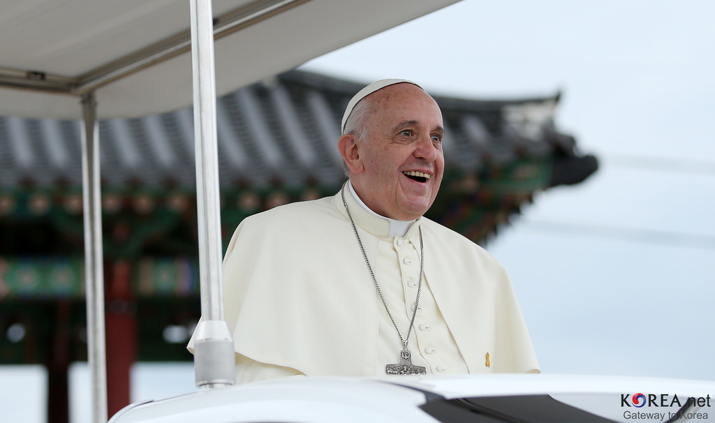 Korea_Pope_Francis_Haemi_Castle_15 by KOREA.NET - Official page of the Republic of Korea pope francis fotografia