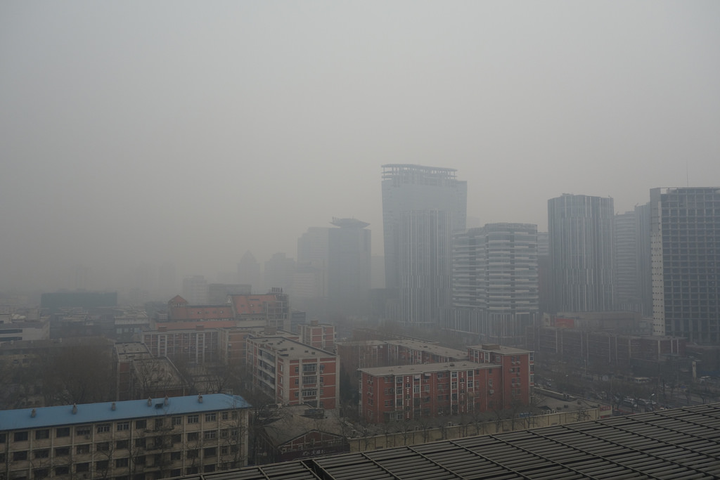 air pollution fotografia