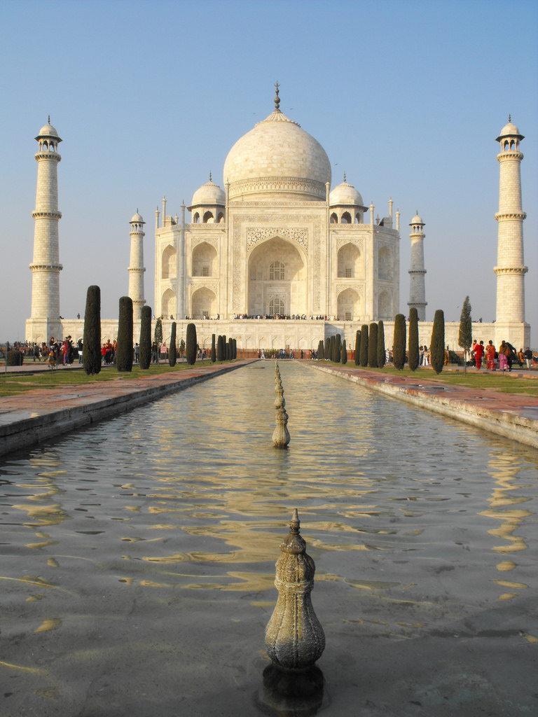 Agra, Taj Mahal, January 2012 by leonyaakov seven wonders of the ancient world fotografia