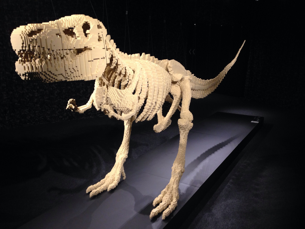 Lego dinosaur by shellac dinosaur fotografia
