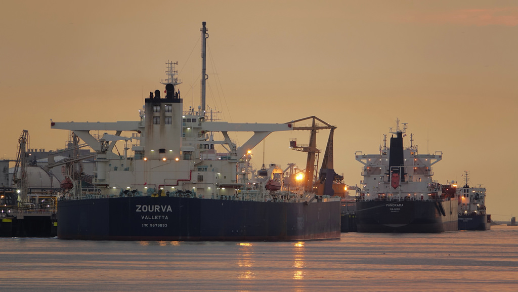 oil tanker fotografia