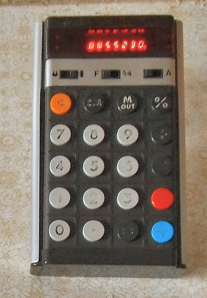 pocket calculator fotografia