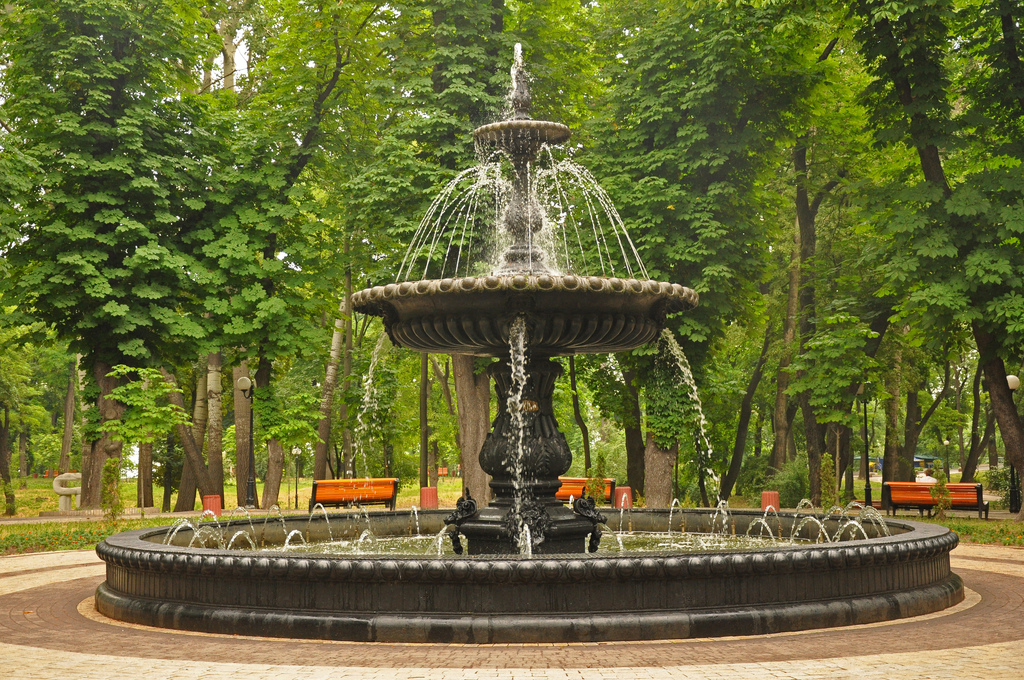 kiev park mariyinsky fotografia
