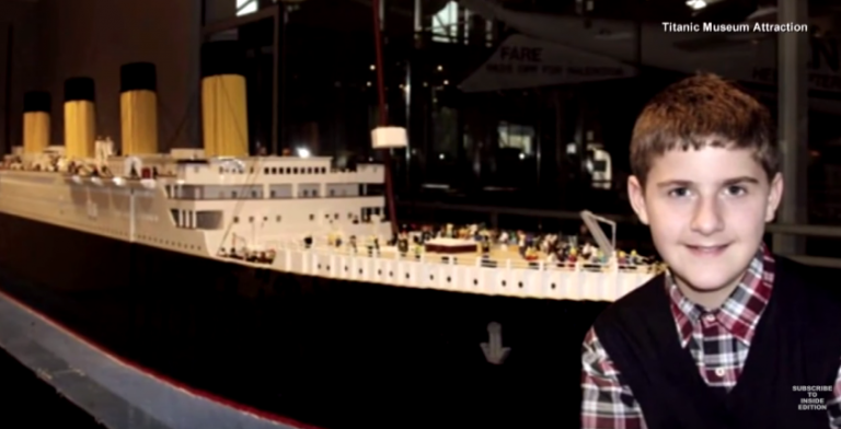 Chlapec s autizmom sa odhodlal postaviť Titanic z lega. Jeho dielo cestuje po celom svete a bude vystavené v múzeum