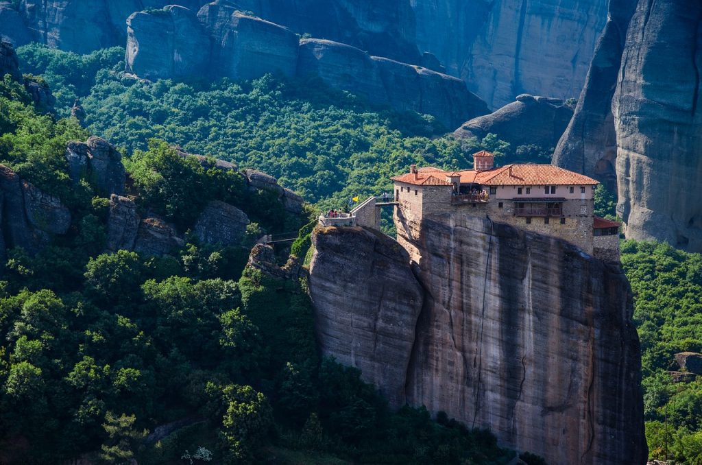 Kláštory Meteora v Tesálii