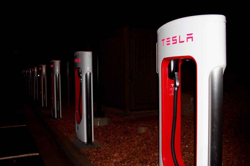 TESLA Charging Stations by Prayitno / Thank you for (12 millions +) view tesla station fotografia