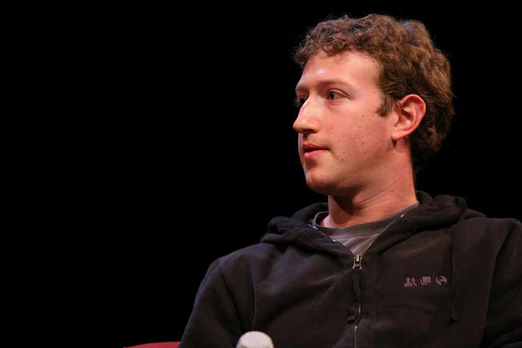 Mark Zuckerberg fotografia