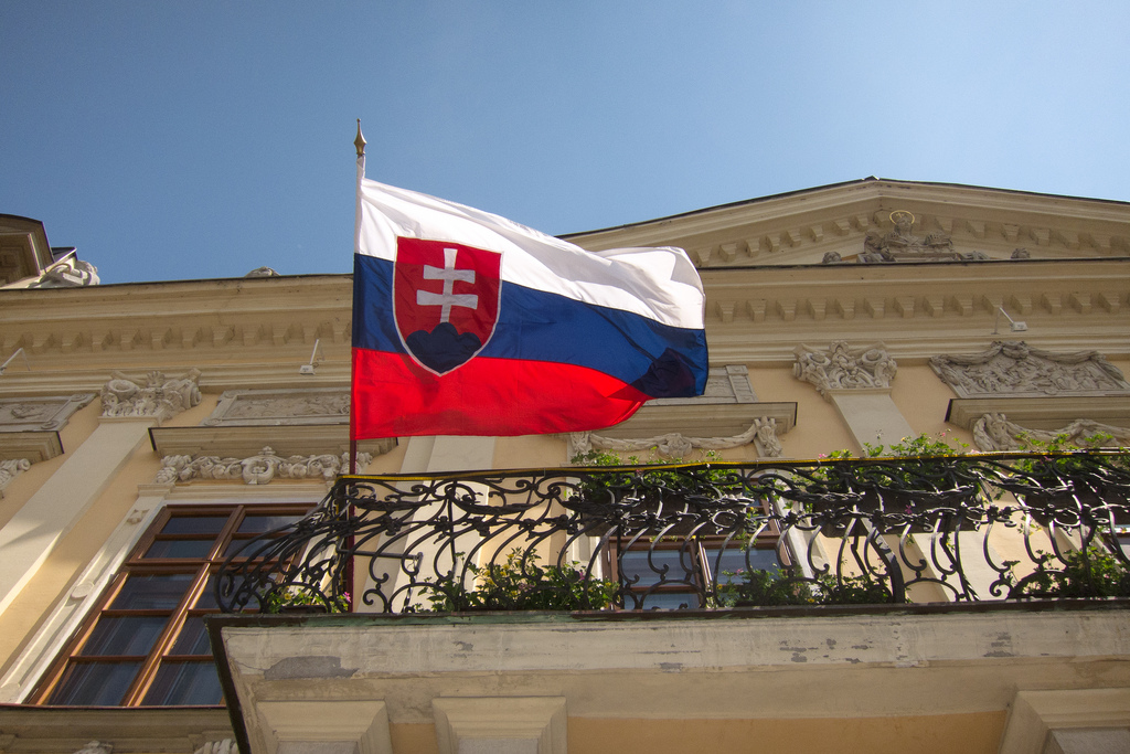 slovak flag fotografia