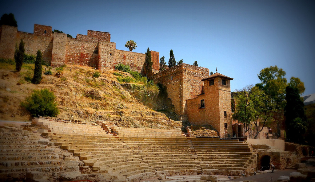 Malaga Alcazaba by Ronny Siegel malaga alcazaba fotografia