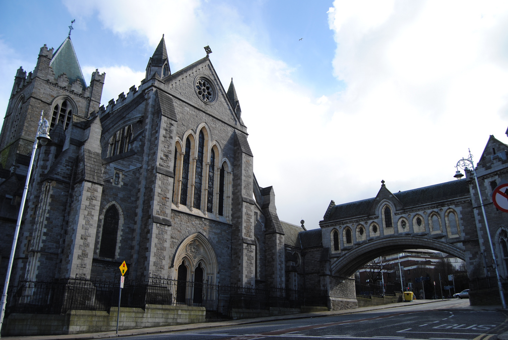 dublin christ church cathedral fotografia