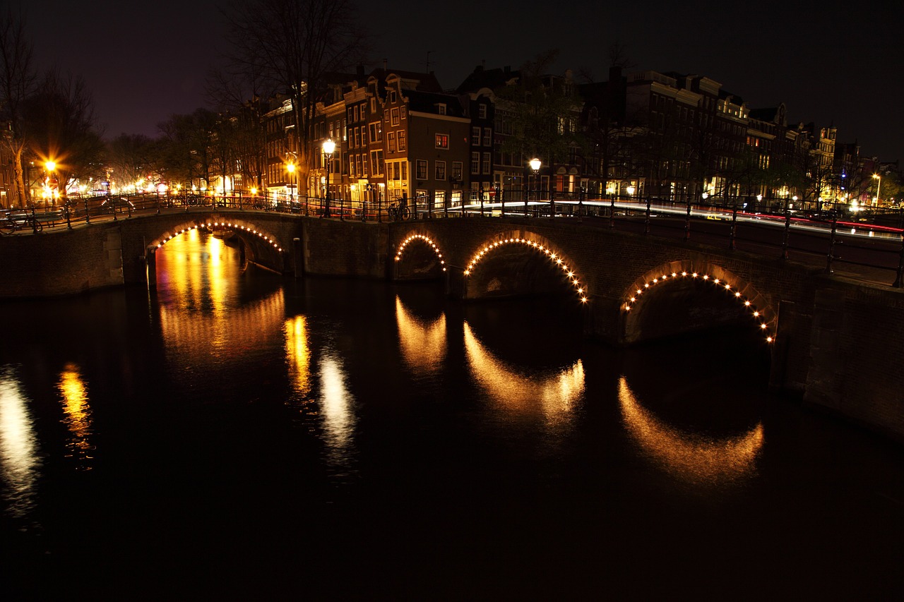 canals of amsterdam fotografia