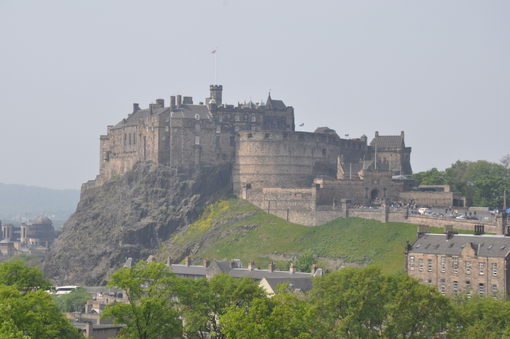 Edinburgh castle fotografia