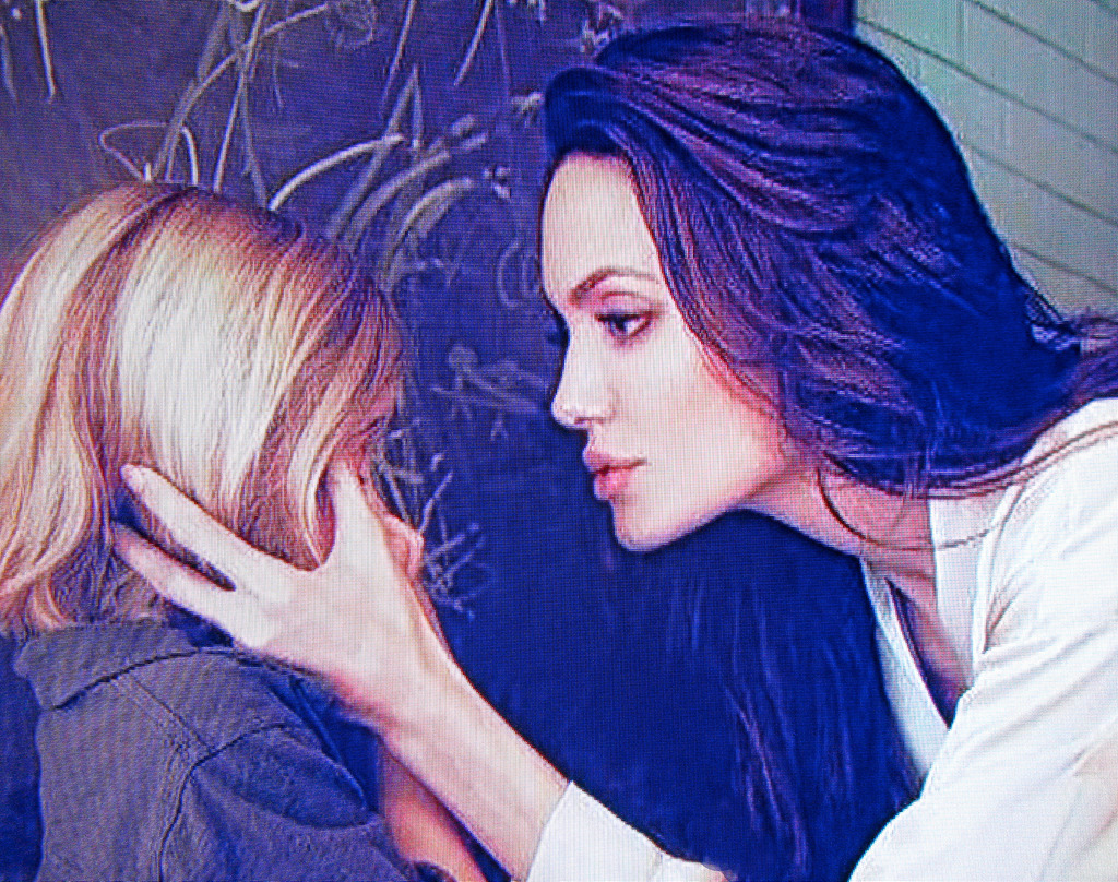 angelina jolie fotografia