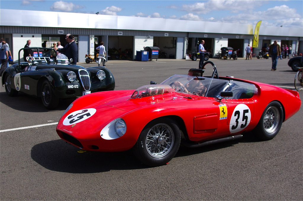 1960 Ferrari 246S by Dave Hamster Ferrari fotografia