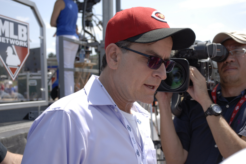 charlie sheen fotografia