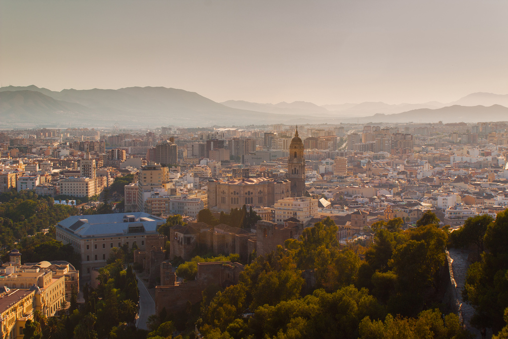 Málaga, salendo al Gibralfaro by Paolo Trabattoni malaga fotografia