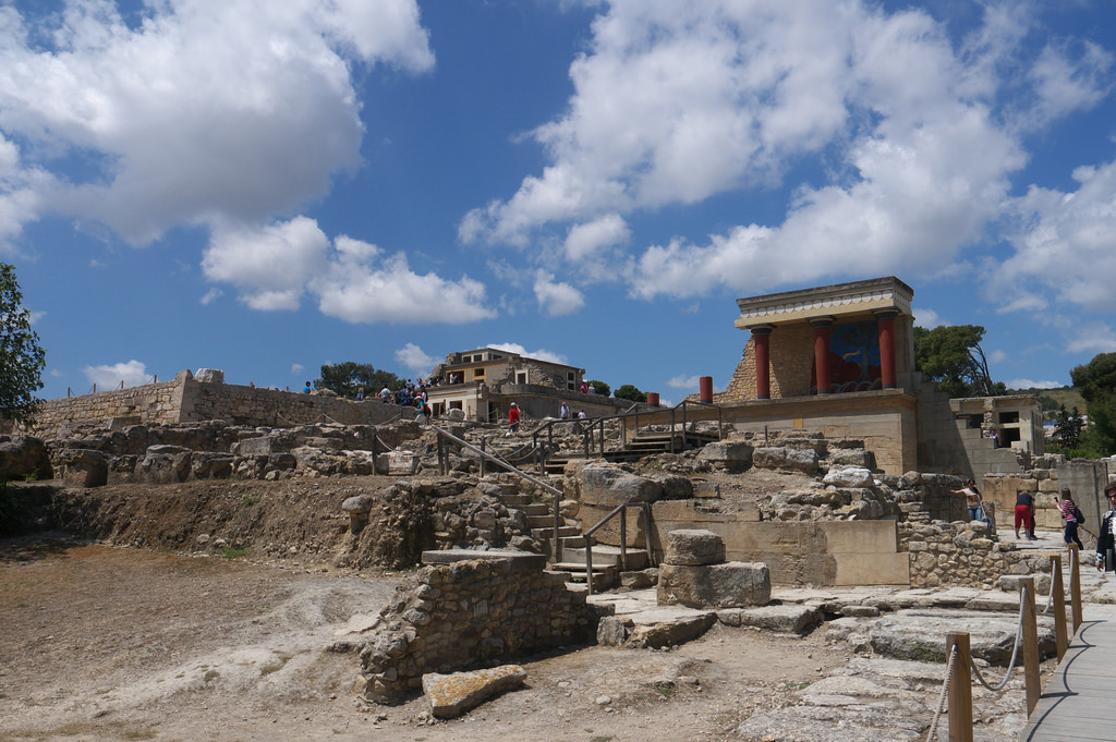 creta knossos fotografia