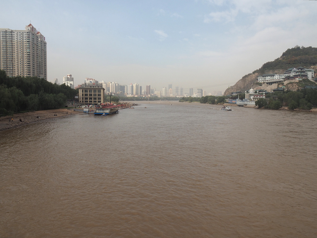 yellow river china fotografia