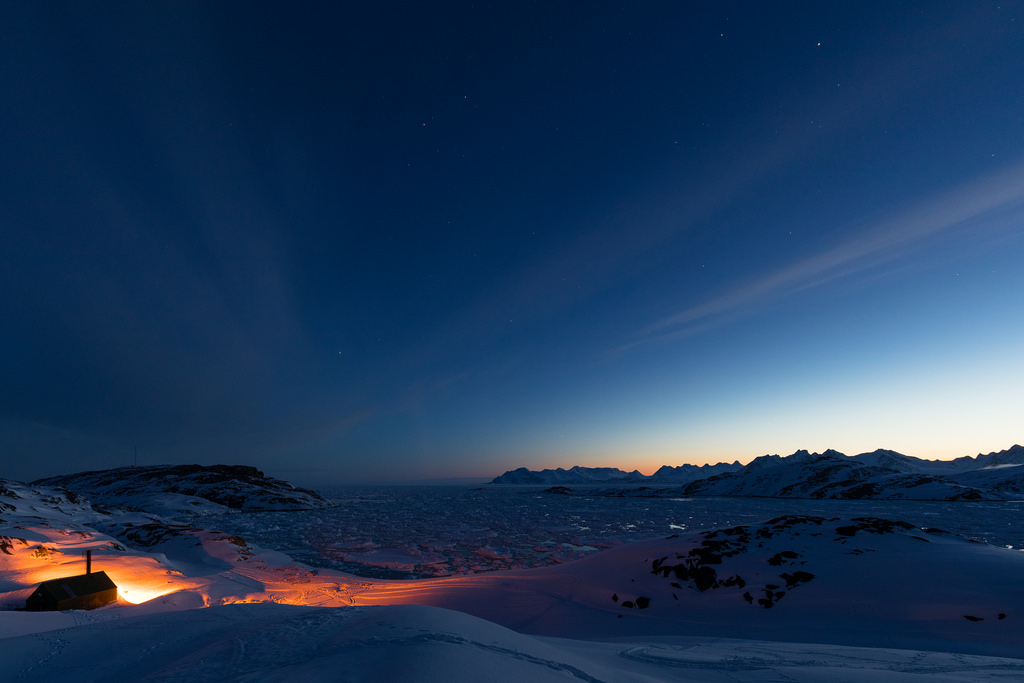 greenland Mount Gunnbjørn fotografia