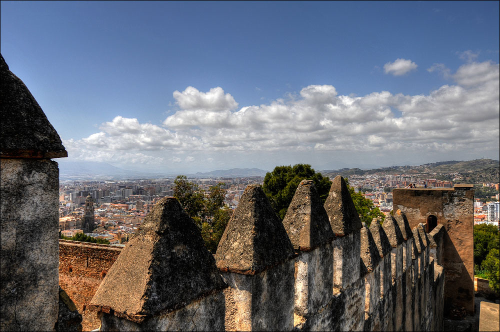 Castillo de Gibralfaro, Malaga - another view by Romtomtom malaga castillo de fotografia