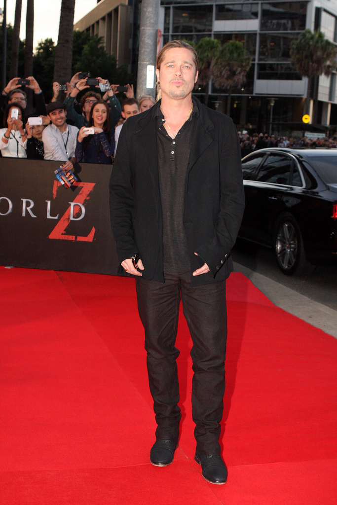 brad pitt fotografia
